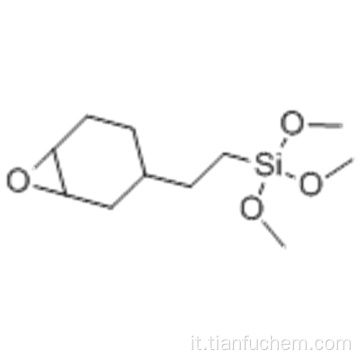 Trimetossi [2- (7-oxabiciclo [4.1.0] ept-3-il) etil] silano CAS 3388-04-3